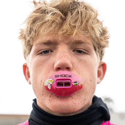 Shock Doctor Max Air Flow Flavored >Warheads Sour Watermelon<