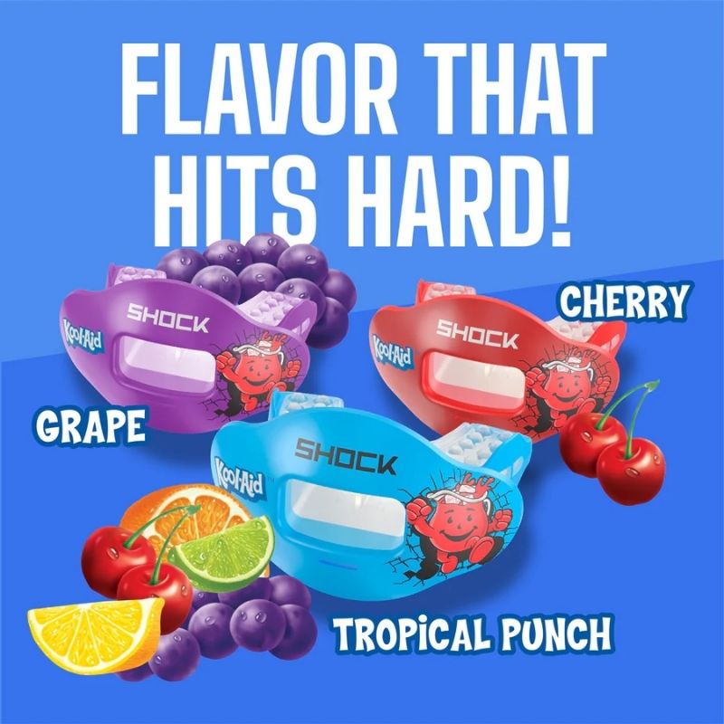 Shock Doctor Max Air Flow Kool-Aid Flav >Cherry<