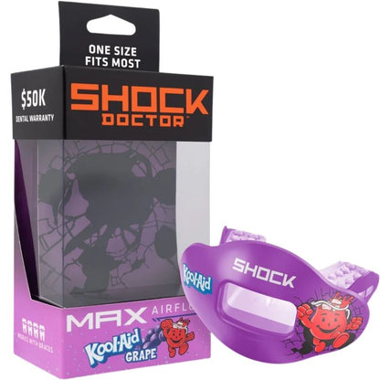 Shock Doctor Max Air Flow Kool-Aid Flav >Grape<
